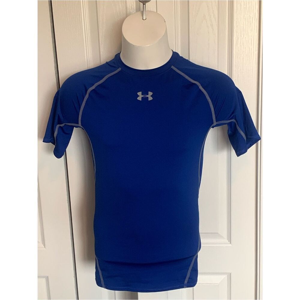 Under Armour Royal Blue Short Sleeve Compression Top